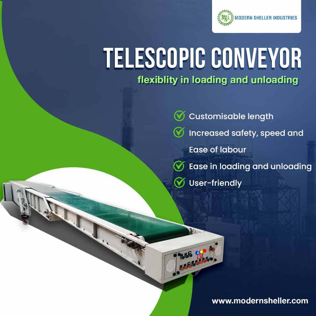telescopic conveyor suppliers in india